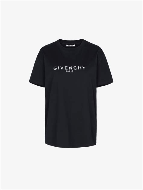 givenchy paris vintage oversized t shirt|Givenchy t shirt with holes.